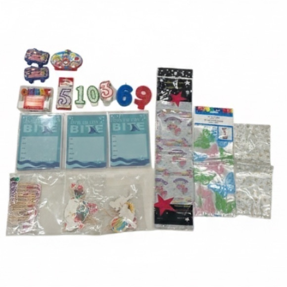 Birthday party supplies bundle